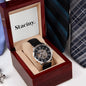 Staciny Men's Openwork Watch