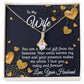 To My Wife - You Are Special Gift - Alluring Beauty
