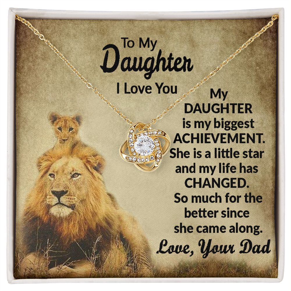 Daughter - My Little Lion Love Knot
