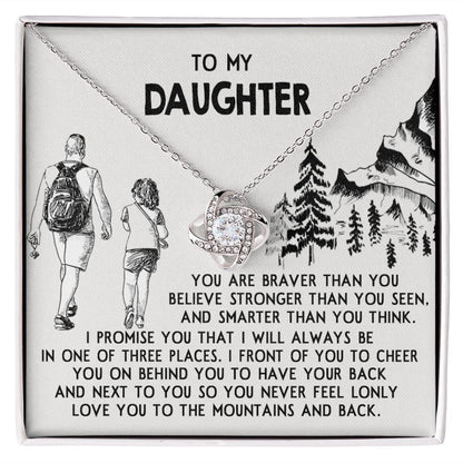 Daughter - Be With You Love Knot