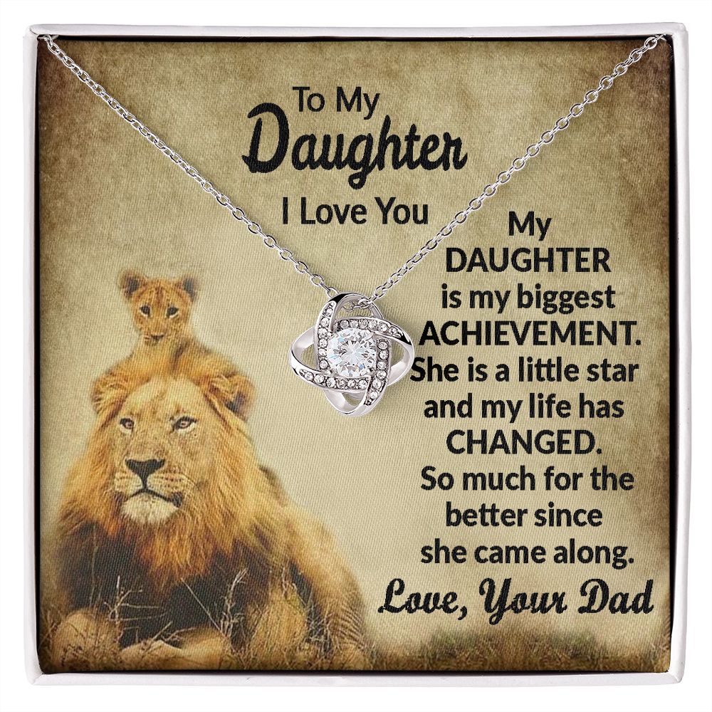 Daughter - My Little Lion Love Knot