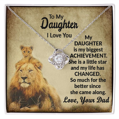 Daughter - My Little Lion Love Knot