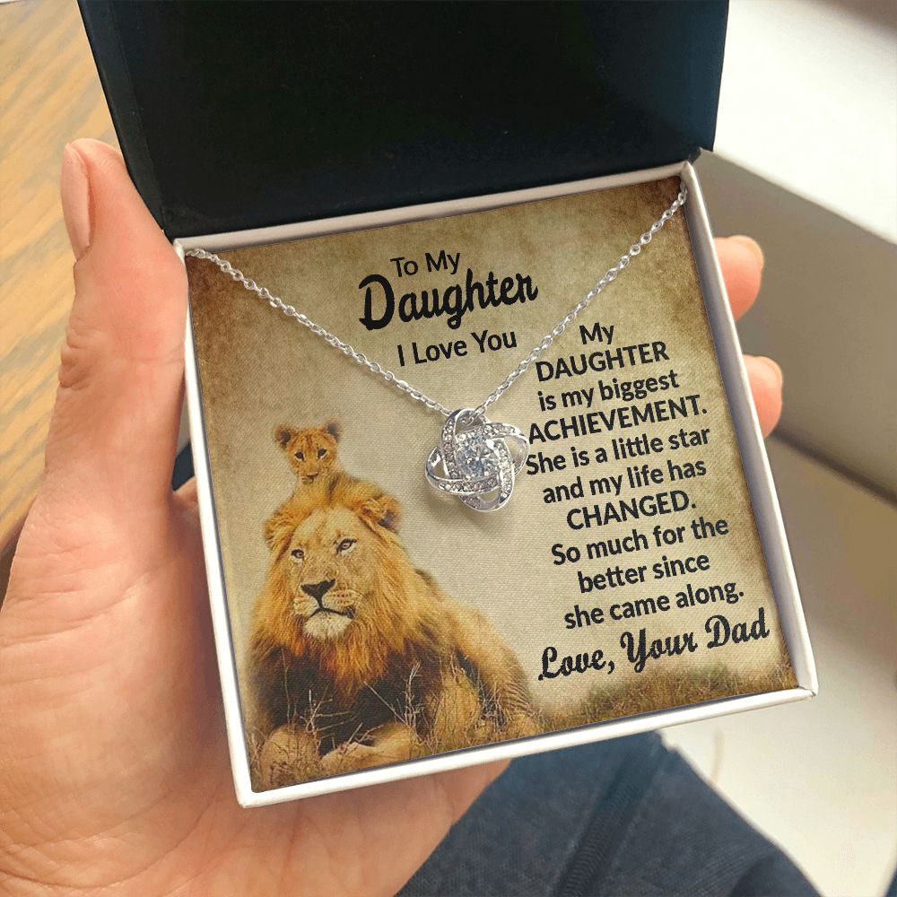 Daughter - My Little Lion Love Knot