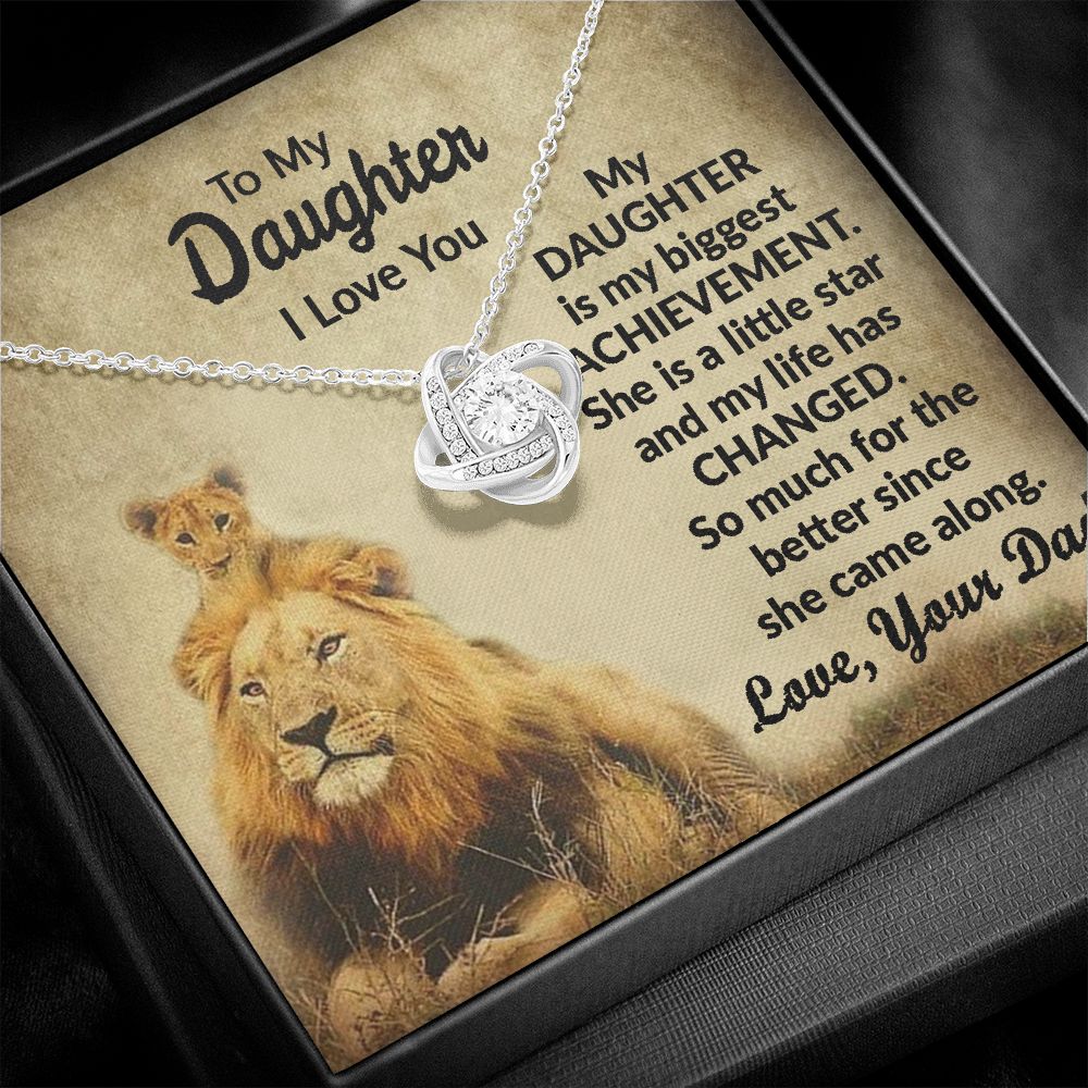 Daughter - My Little Lion Love Knot