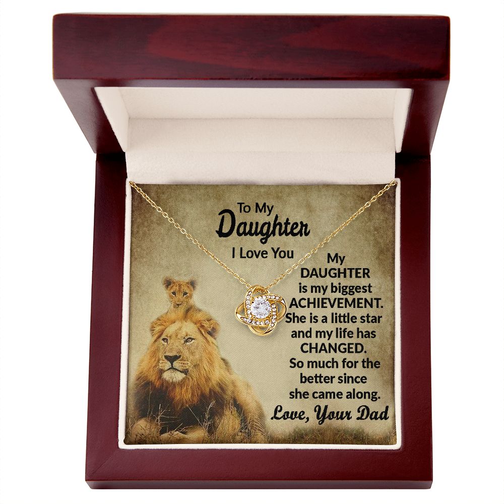 Daughter - My Little Lion Love Knot