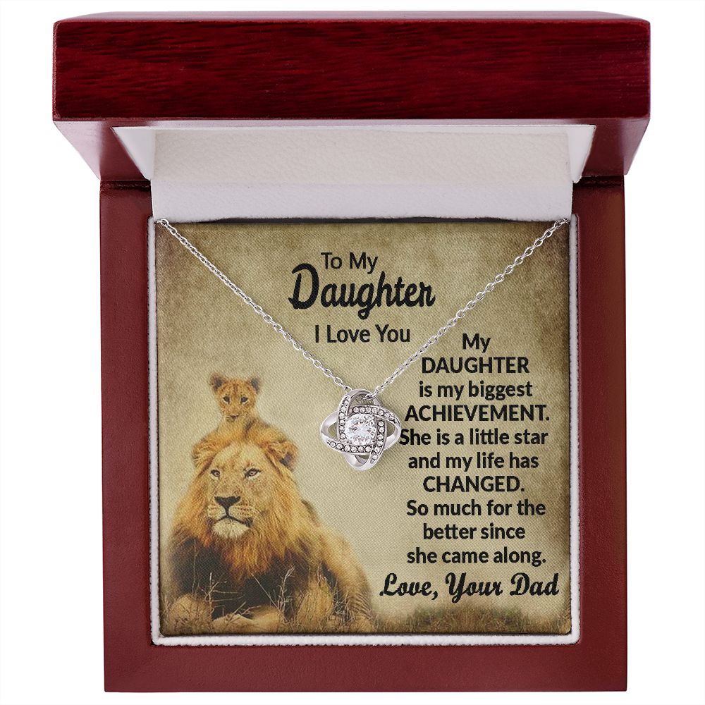 Daughter - My Little Lion Love Knot