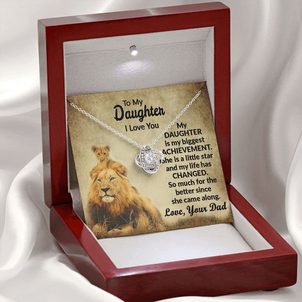 Daughter - My Little Lion Love Knot