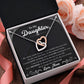 Daughter - Forever Interlocking Heart Necklace