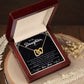 Daughter - Forever Interlocking Heart Necklace