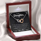 Daughter - Forever Interlocking Heart Necklace